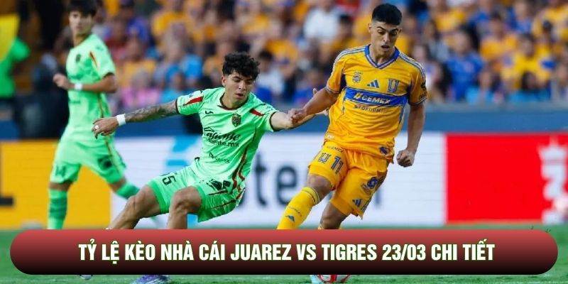 Tỷ lệ kèo nhà cái Juarez vs Tigres 23/03 chi tiết Tỷ lệ kèo nhà cái Juarez vs Tigres 23/03 chi tiết